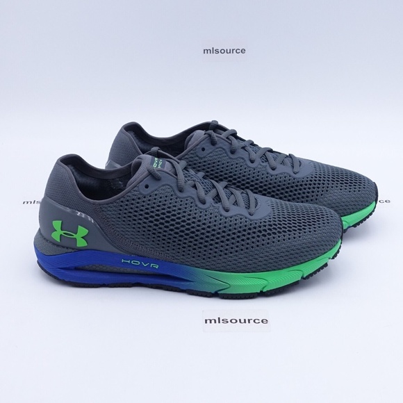 NEW Under Armour HOVR Sonic 4 Running Shoes 3023543-111 Pitch Gray - Picture 2 of 9